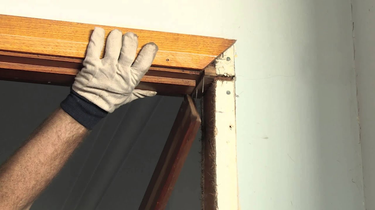 How To Repair A Cracked Door Frame
